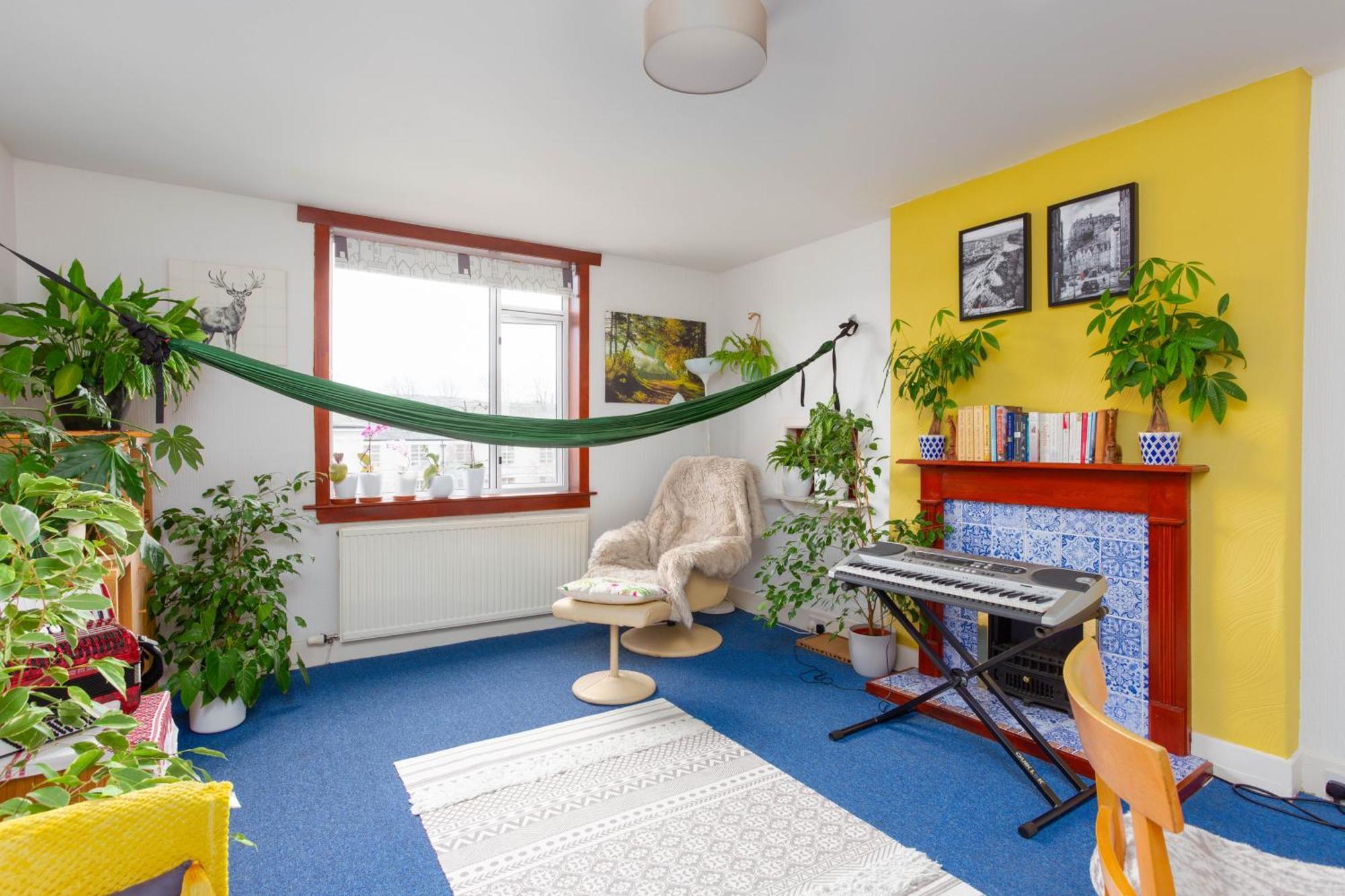 Bright & Spacious Double Room With Garden View- Close To Airport & City Centre EDI Eksteriør billede